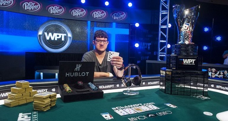 Sam Panzica Wins 2017 WPT Bay 101 Shooting Star